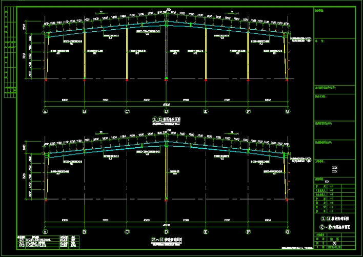 钢结构设计CAD图